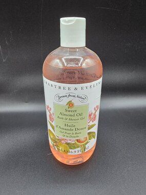 Crabtree & Evelyn Sweet Almond Oil Bath & Shower Gel 16.9 oz VINTAGE